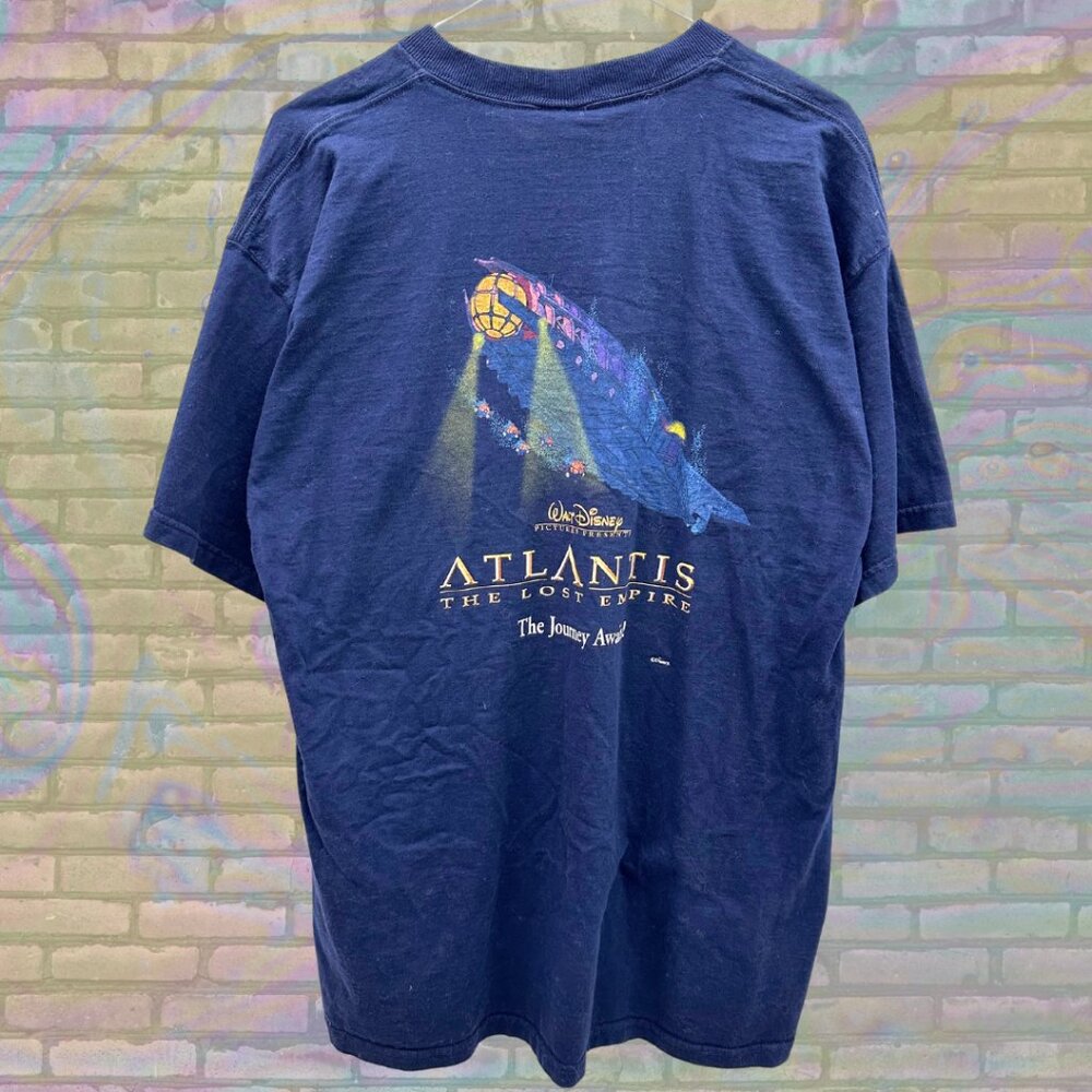 [SOLD] 90s Atlantis The Lost Empire Movie Promotional Vintage T-shirt XL